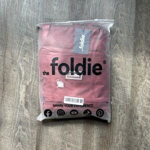 The Foldie Tote Travel Duffle Bag Bright Orange Large 40L Foldable Brand New